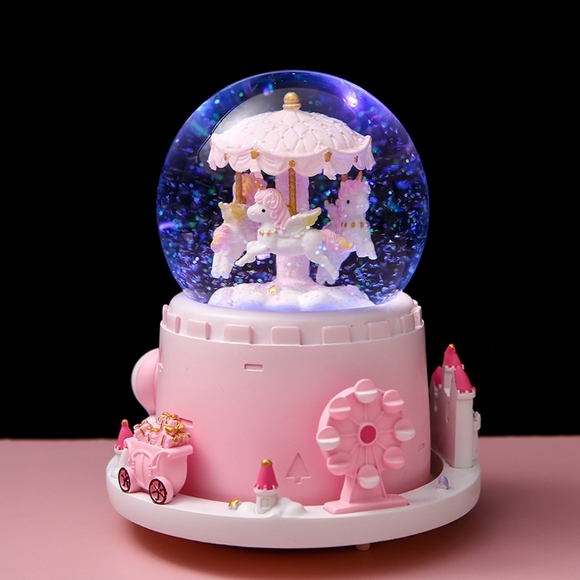 Happy Times Music Box Snowglobes - Picture 5 of 5